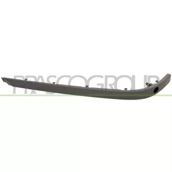 Baguette et bande protectrice, pare-chocs arrière gauche PRASCO BM0451284