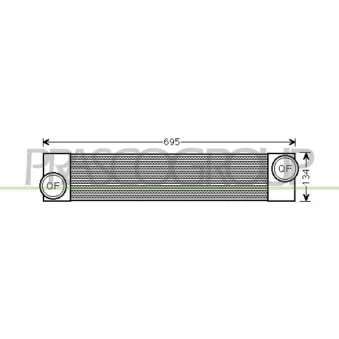 Intercooler, échangeur PRASCO BM046N002