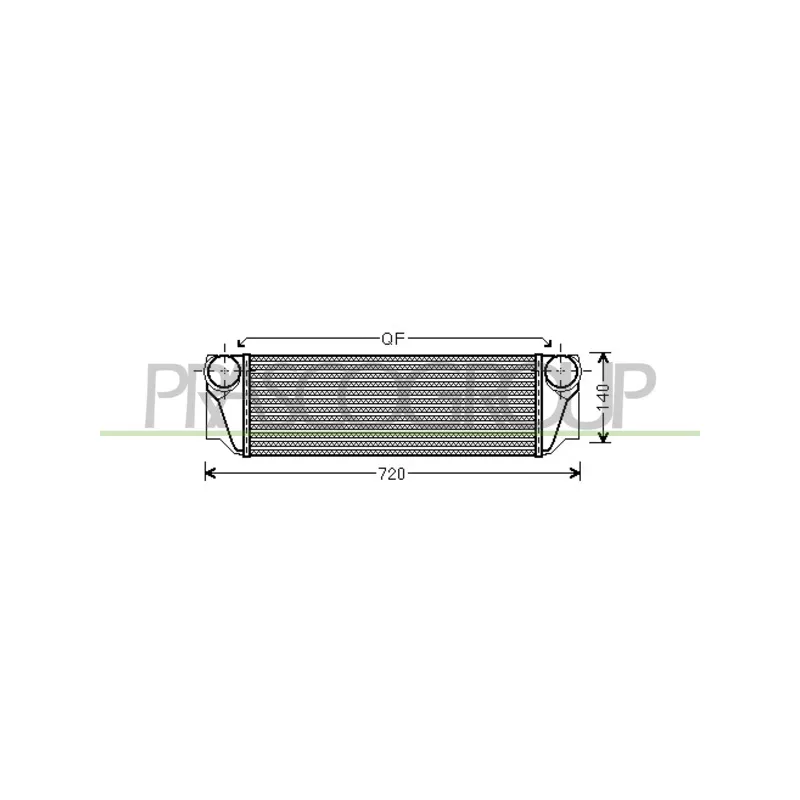Intercooler, échangeur PRASCO BM048N005
