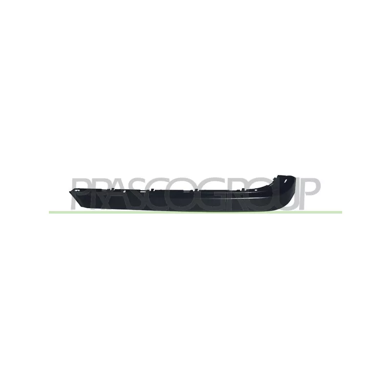 Baguette et bande protectrice, pare-chocs arrière gauche PRASCO BM0971254