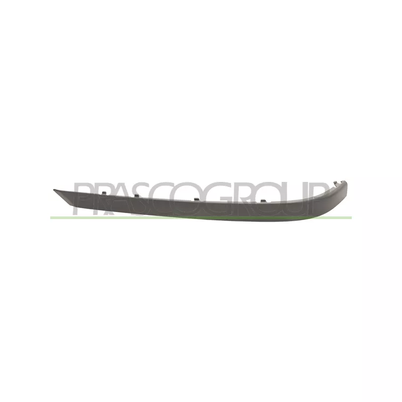 Baguette et bande protectrice, pare-chocs arrière gauche PRASCO BM0991254