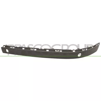 Baguette et bande protectrice, pare-chocs avant gauche PRASCO BM1001232