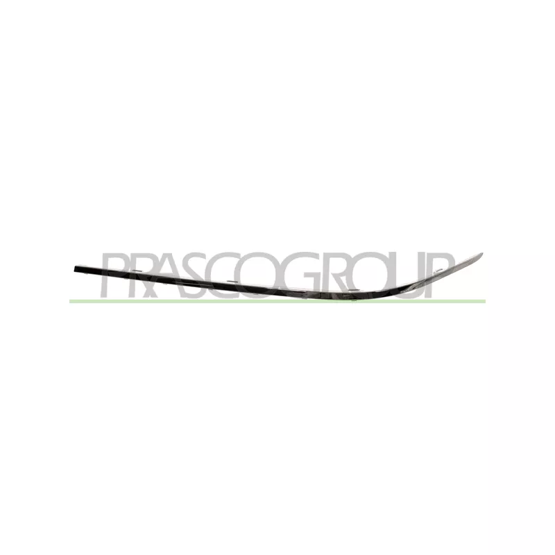 Baguette et bande protectrice, pare-chocs avant gauche PRASCO BM1001248