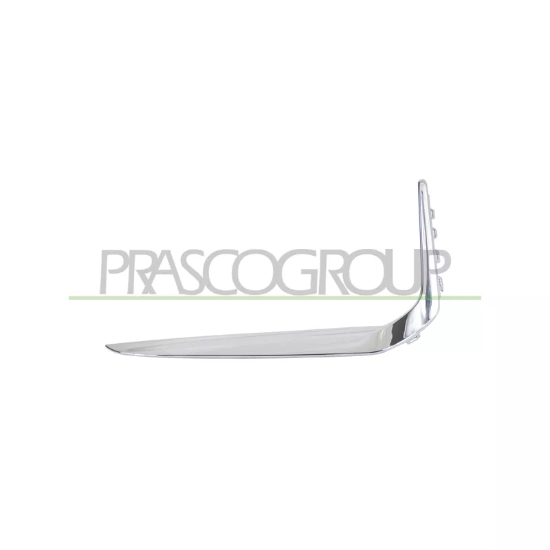 Baguette et bande protectrice, pare-chocs avant gauche PRASCO BM1061224