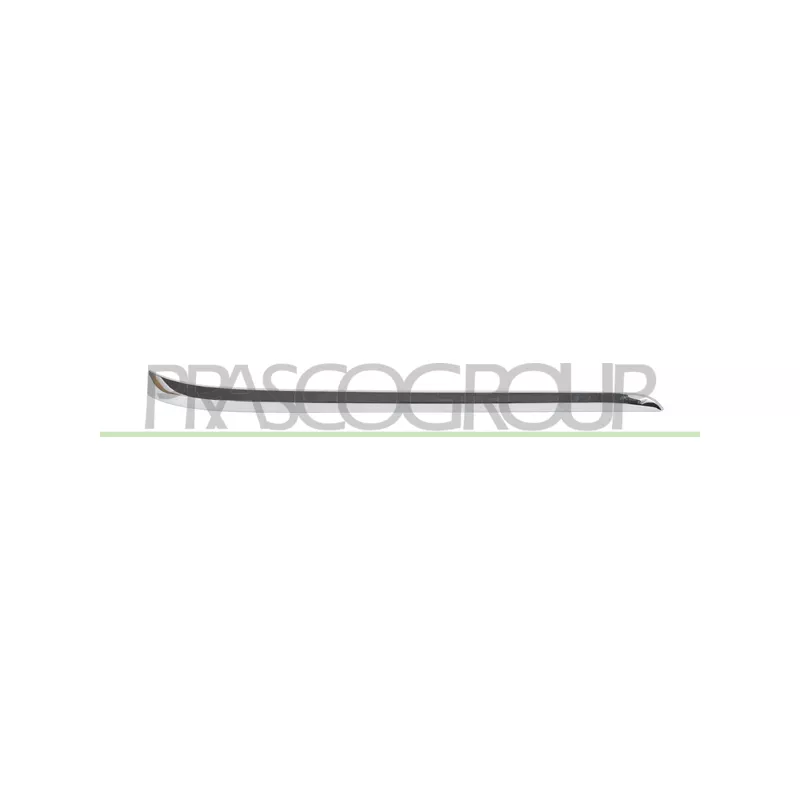 Baguette et bande protectrice, pare-chocs arrière gauche PRASCO BM1061254