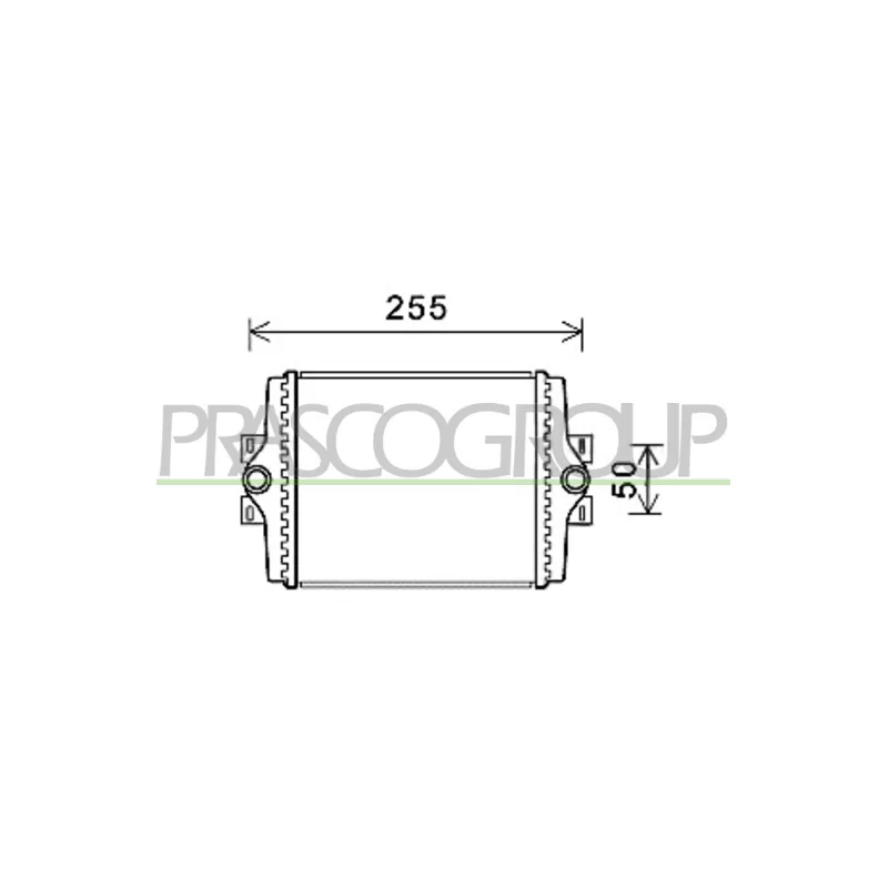 Radiateur, refroidissement du moteur PRASCO BM123R002