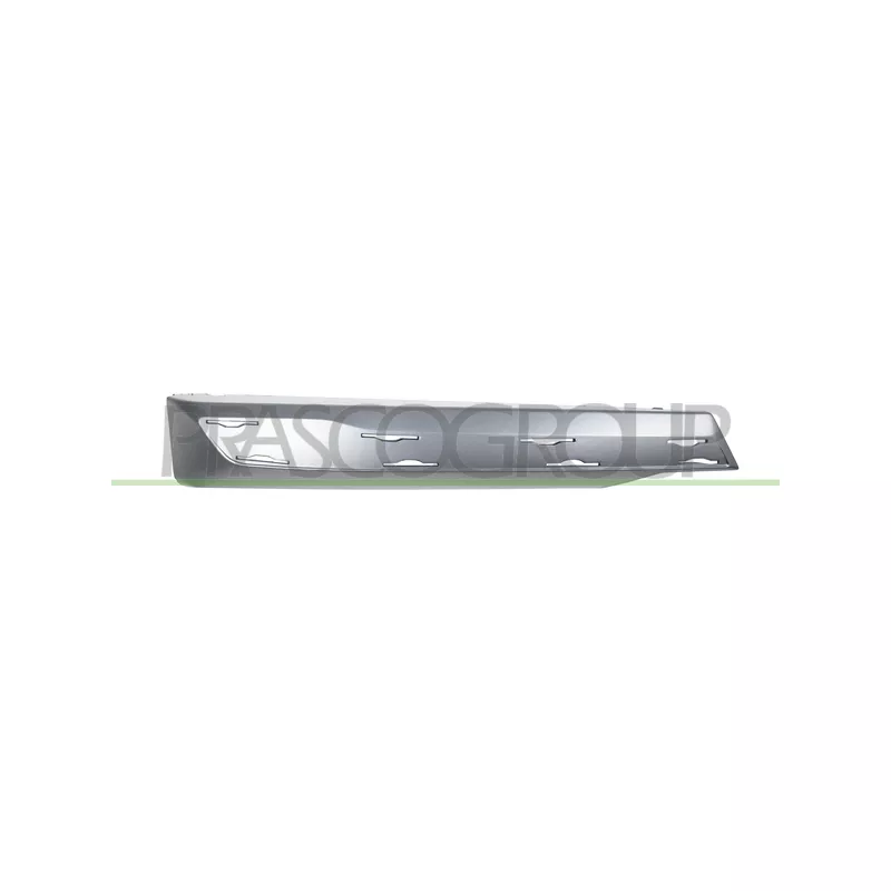 Baguette et bande protectrice, pare-chocs avant gauche PRASCO BM8081244