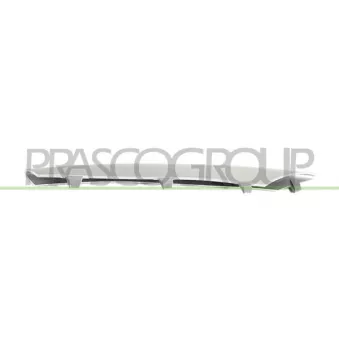 Baguette et bande protectrice, pare-chocs avant gauche PRASCO BM8221244