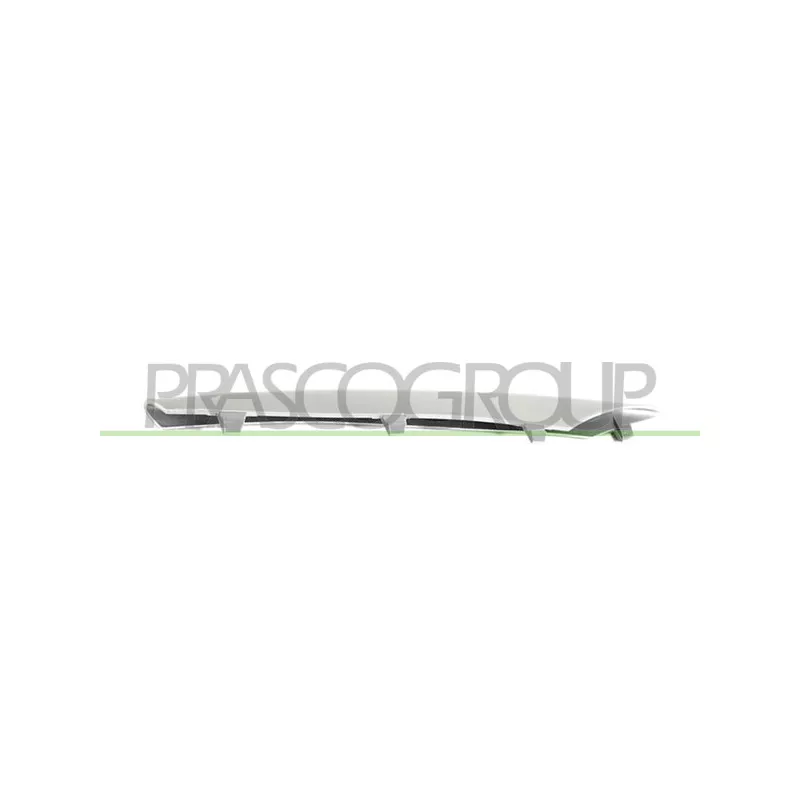 Baguette et bande protectrice, pare-chocs avant gauche PRASCO BM8221244