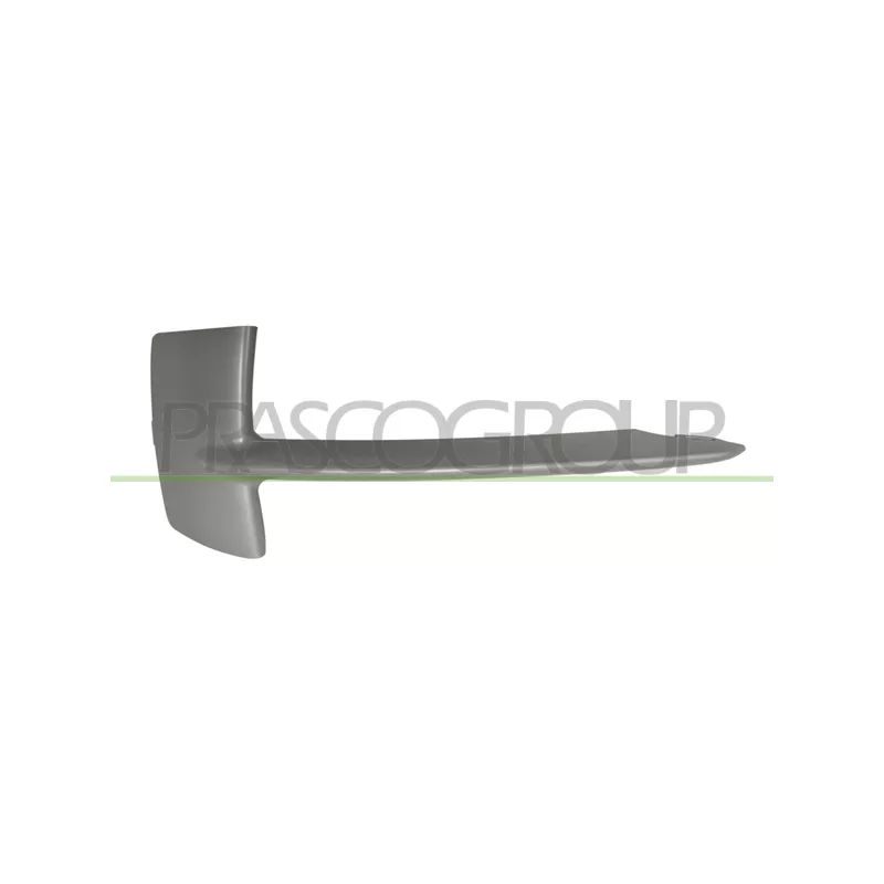 Baguette et bande protectrice, pare-chocs arrière gauche PRASCO BM8261234