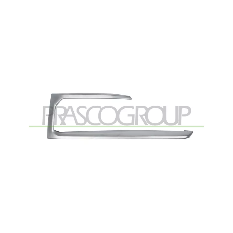 Baguette et bande protectrice, pare-chocs avant droit PRASCO BM8281247