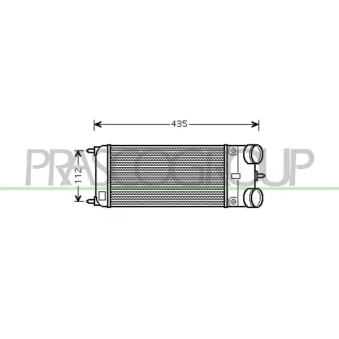 Intercooler, échangeur PRASCO CI324N002