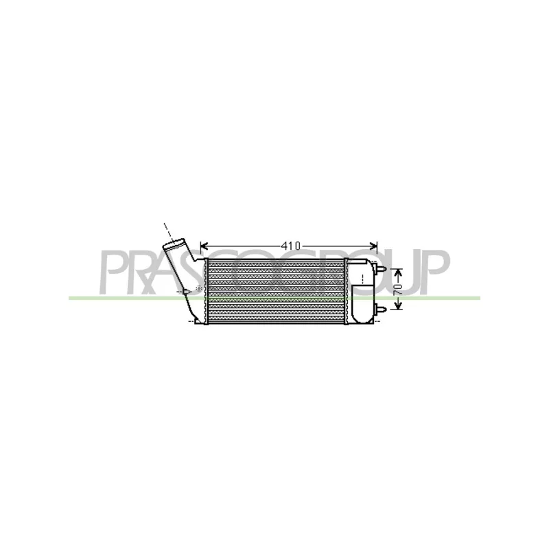 Intercooler, échangeur PRASCO CI428N001