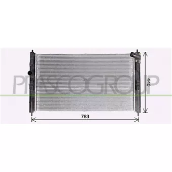 Radiateur, refroidissement du moteur PRASCO CI440R002