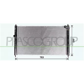 Radiateur, refroidissement du moteur PRASCO CI440R003