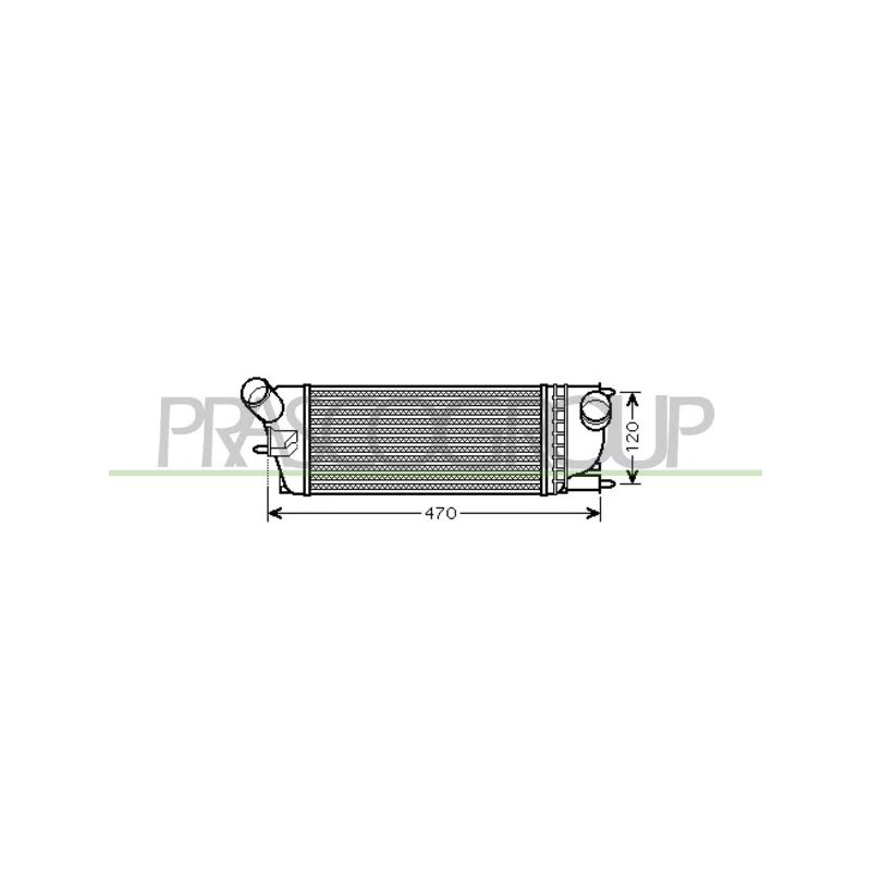 Intercooler, échangeur PRASCO CI522N001