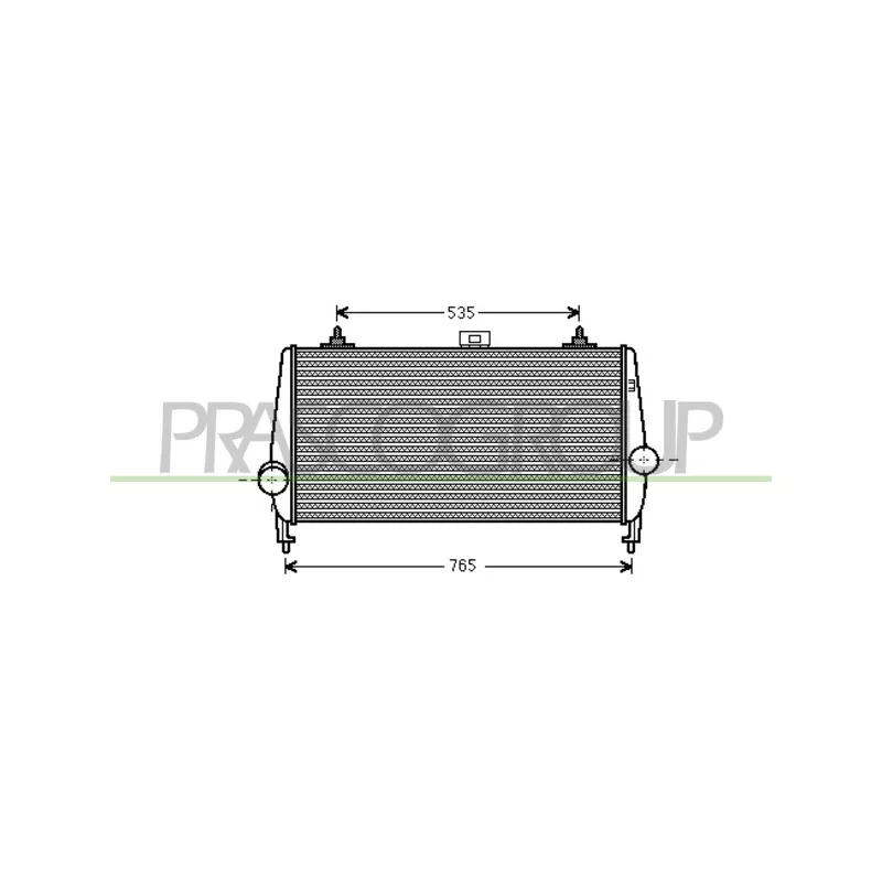 Intercooler, échangeur PRASCO CI522N002