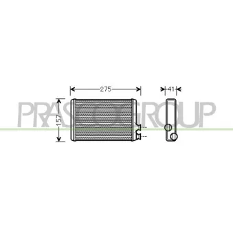 Système de chauffage PRASCO CI523H001