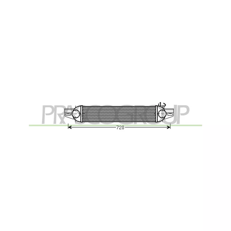Intercooler, échangeur PRASCO CI907N001