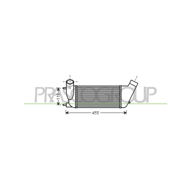 Intercooler, échangeur PRASCO CI942N002