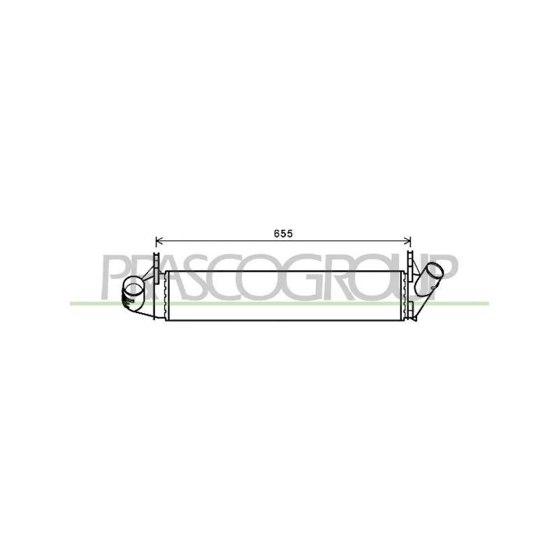 Intercooler, échangeur PRASCO DA320N001