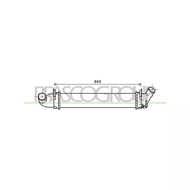 Intercooler, échangeur PRASCO DA320N002
