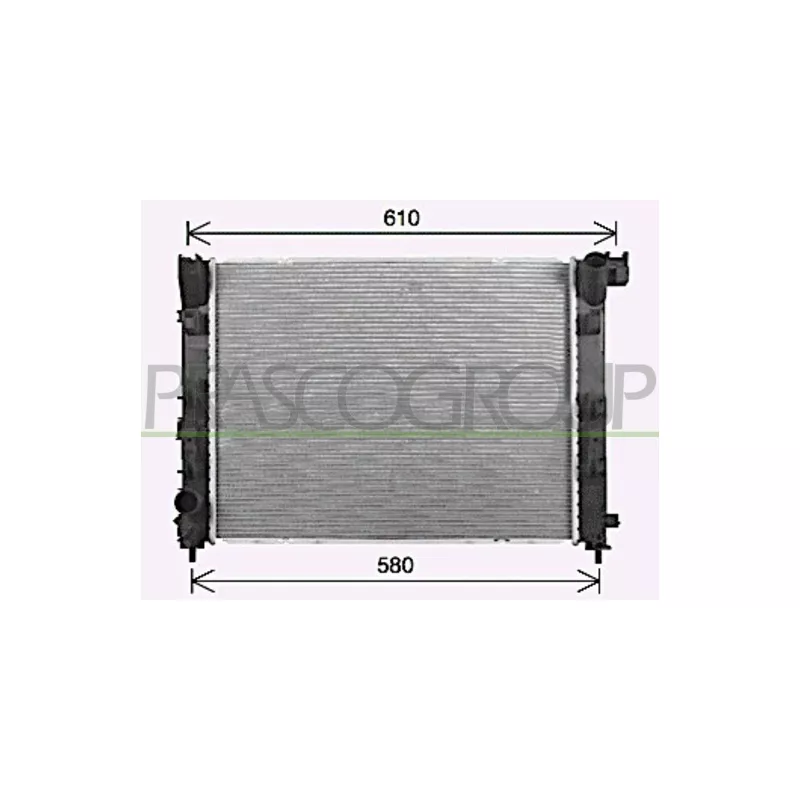 Radiateur, refroidissement du moteur PRASCO DA730R001