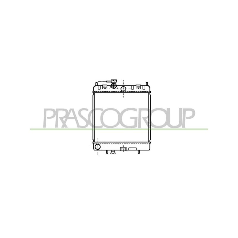 Radiateur, refroidissement du moteur PRASCO DS005R004