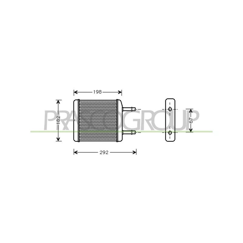 Système de chauffage PRASCO DW320H001