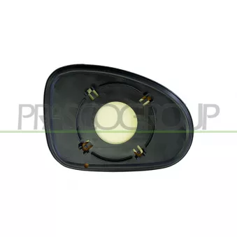 Verre de rétroviseur, rétroviseur extérieur PRASCO DW3257504