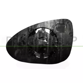 Verre de rétroviseur, rétroviseur extérieur PRASCO DW3287503