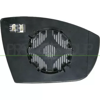 Verre de rétroviseur, rétroviseur extérieur PRASCO FD0797503