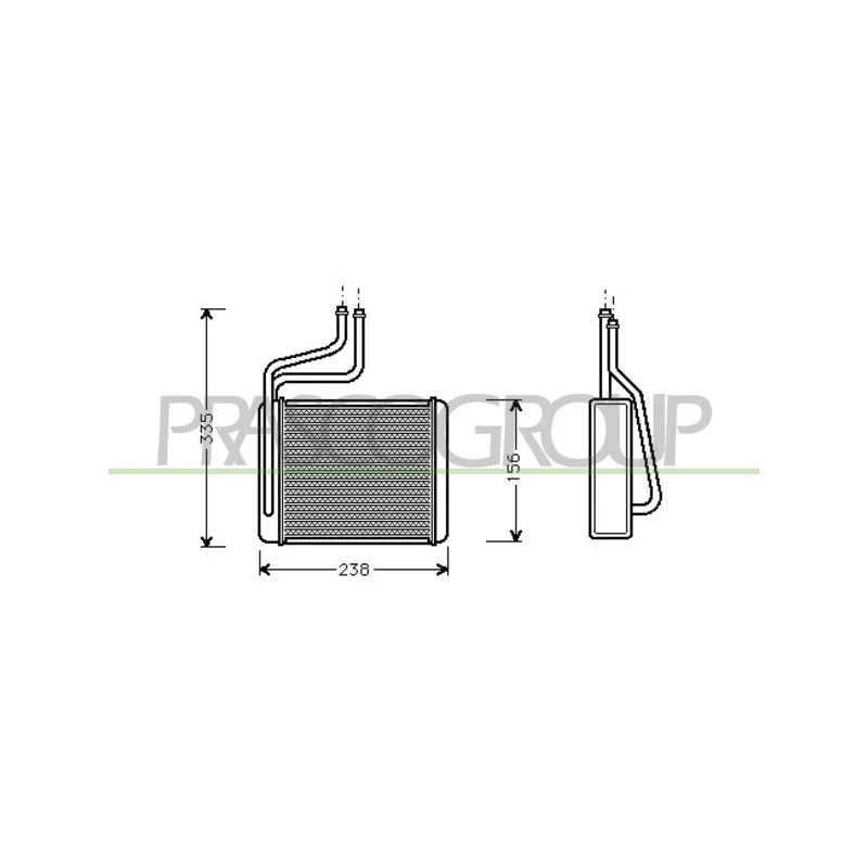 Système de chauffage PRASCO FD105H001