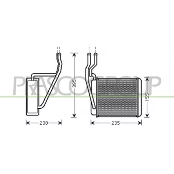 Système de chauffage PRASCO FD340H001