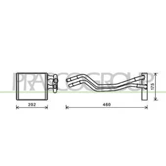 Système de chauffage PRASCO FD344H001
