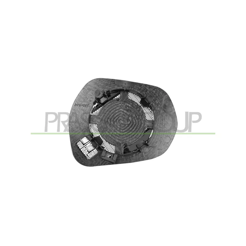 Verre de rétroviseur, rétroviseur extérieur PRASCO FD3487503