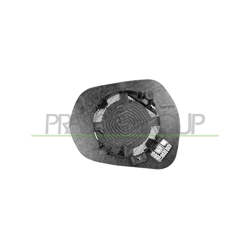 Verre de rétroviseur, rétroviseur extérieur PRASCO FD3487504