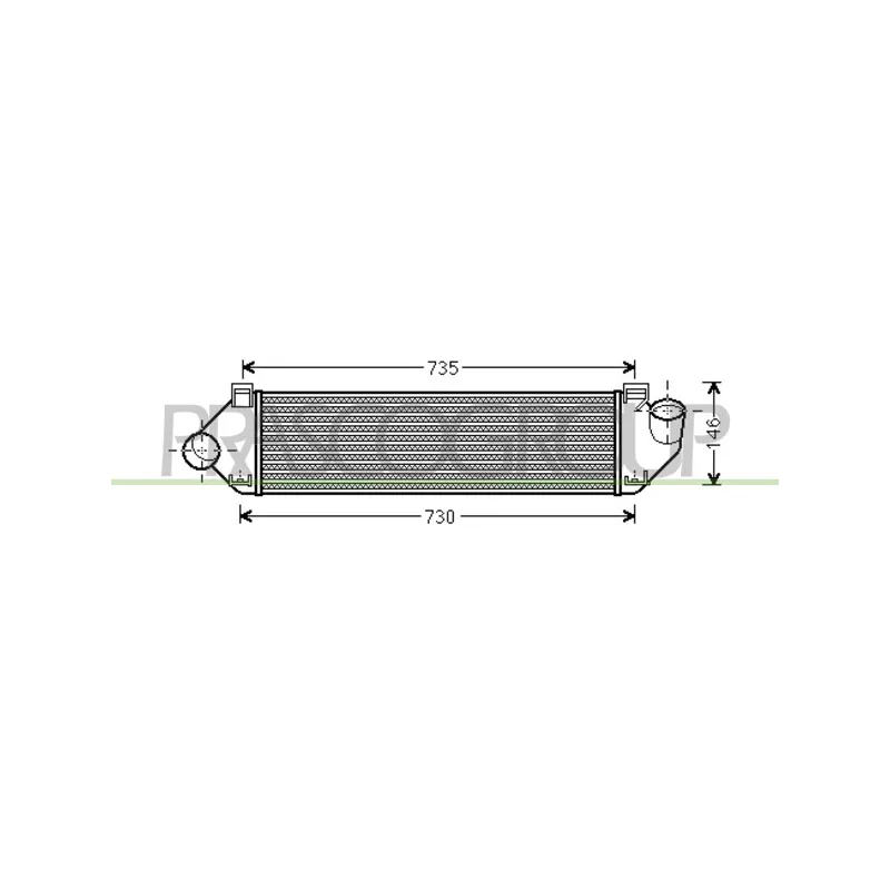 Intercooler, échangeur PRASCO FD422N001