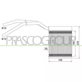 Système de chauffage PRASCO FD424H001