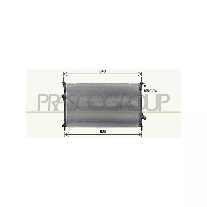 Radiateur, refroidissement du moteur PRASCO FD913R002