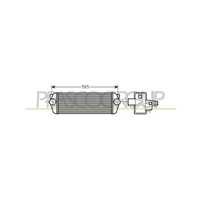 Intercooler, échangeur PRASCO FD930N001