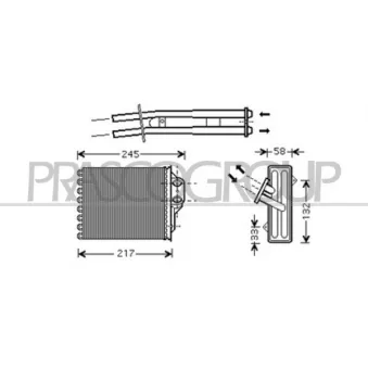 Système de chauffage PRASCO FT030H001