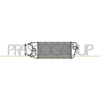 Intercooler, échangeur PRASCO FT030N004
