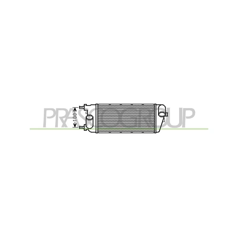 Intercooler, échangeur PRASCO FT030N004