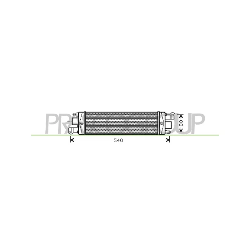 Intercooler, échangeur PRASCO FT113N001