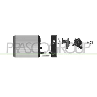 Système de chauffage PRASCO FT119H001