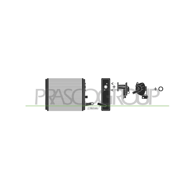 Système de chauffage PRASCO FT119H001