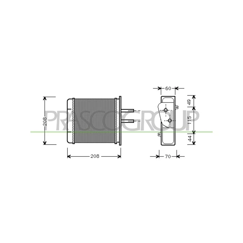 Système de chauffage PRASCO FT132H001