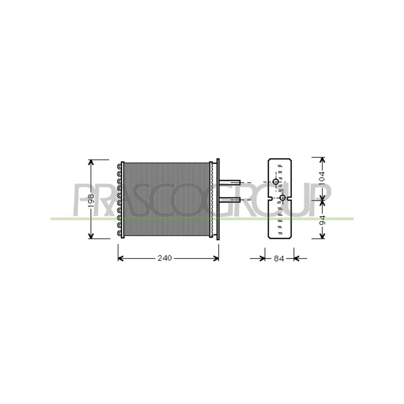 Système de chauffage PRASCO FT132H002