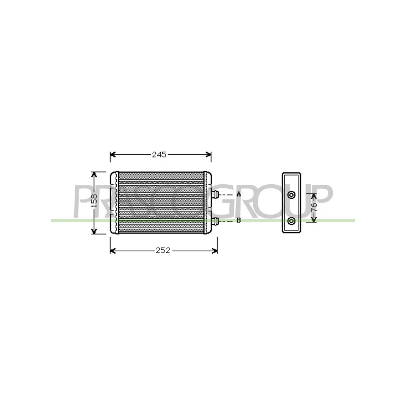 Système de chauffage PRASCO FT133H001